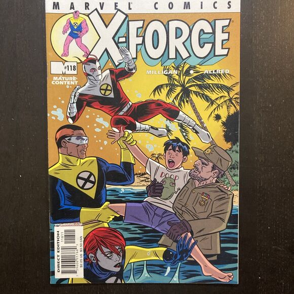 X-Force: Assorted Set No. 110- 115 & 117-119. Marvel Comics (2001) - Picture 10 of 16